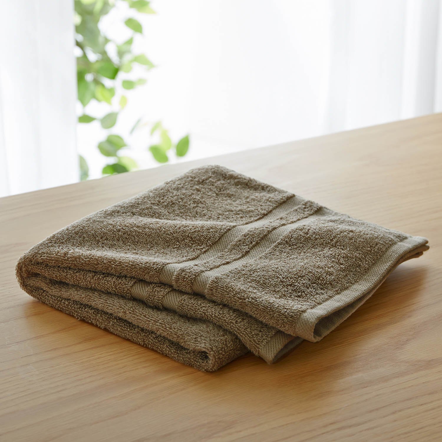 Amazon｜[ベルメゾン] バスタオル ミニ 同色 2枚 セット まいにち