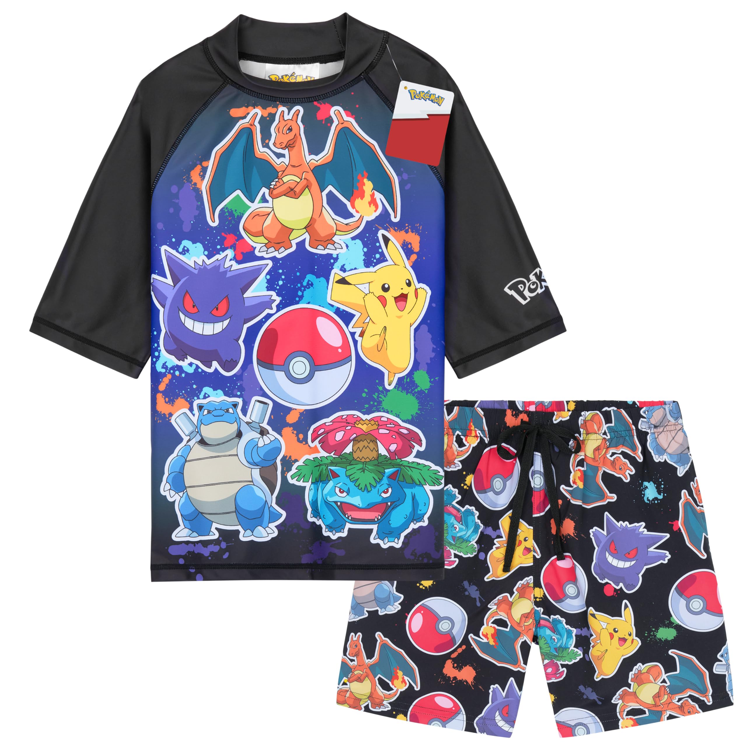Ensemble maillot de bain garçon 2 pièces séchage rapide - 7