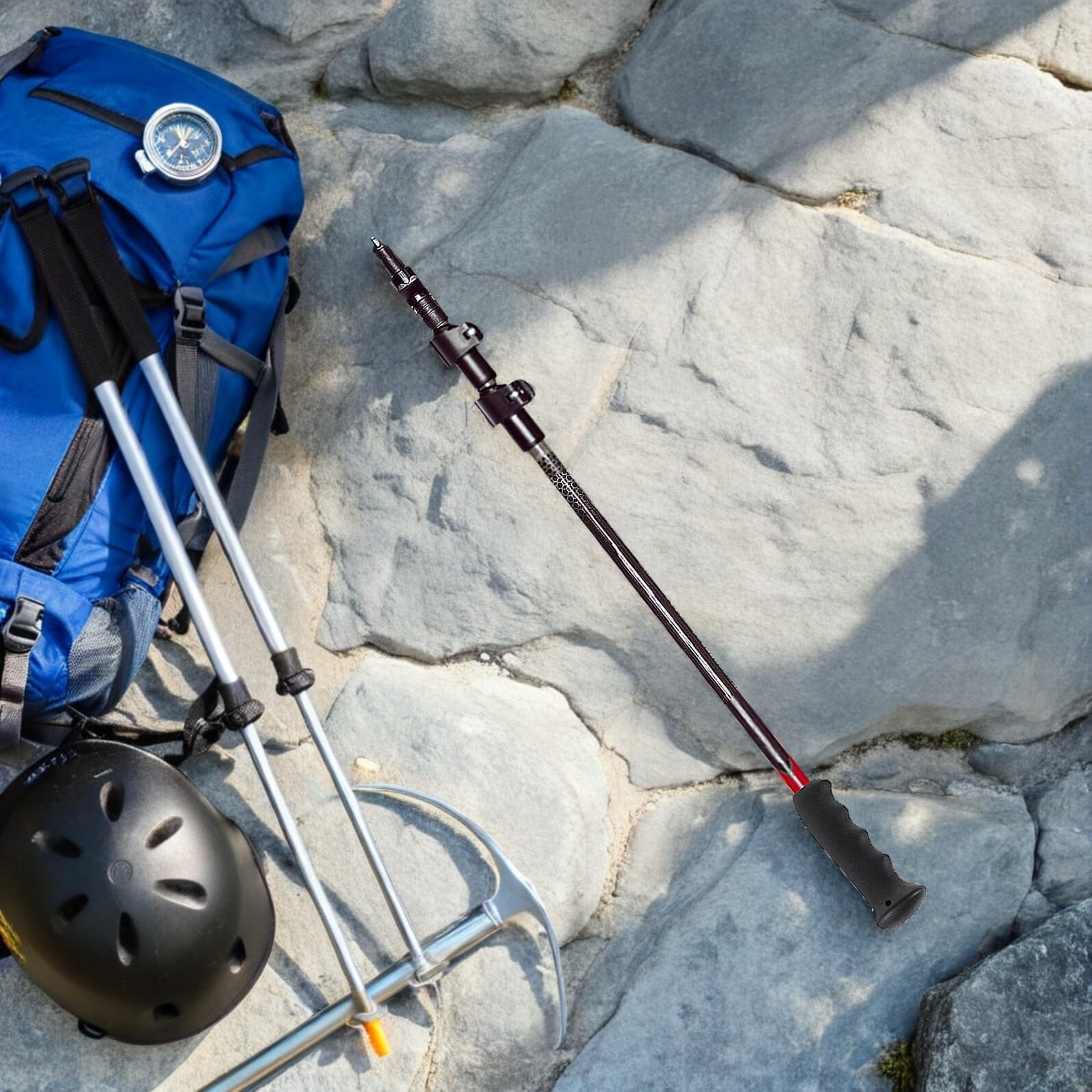 2 Szt. Szt Uchwyty Do Kijów Trekkingowych Antypoślizgowe Odporne Pot Ergonomiczne Rączki Do Kijów Spacerowych i Narciarskich