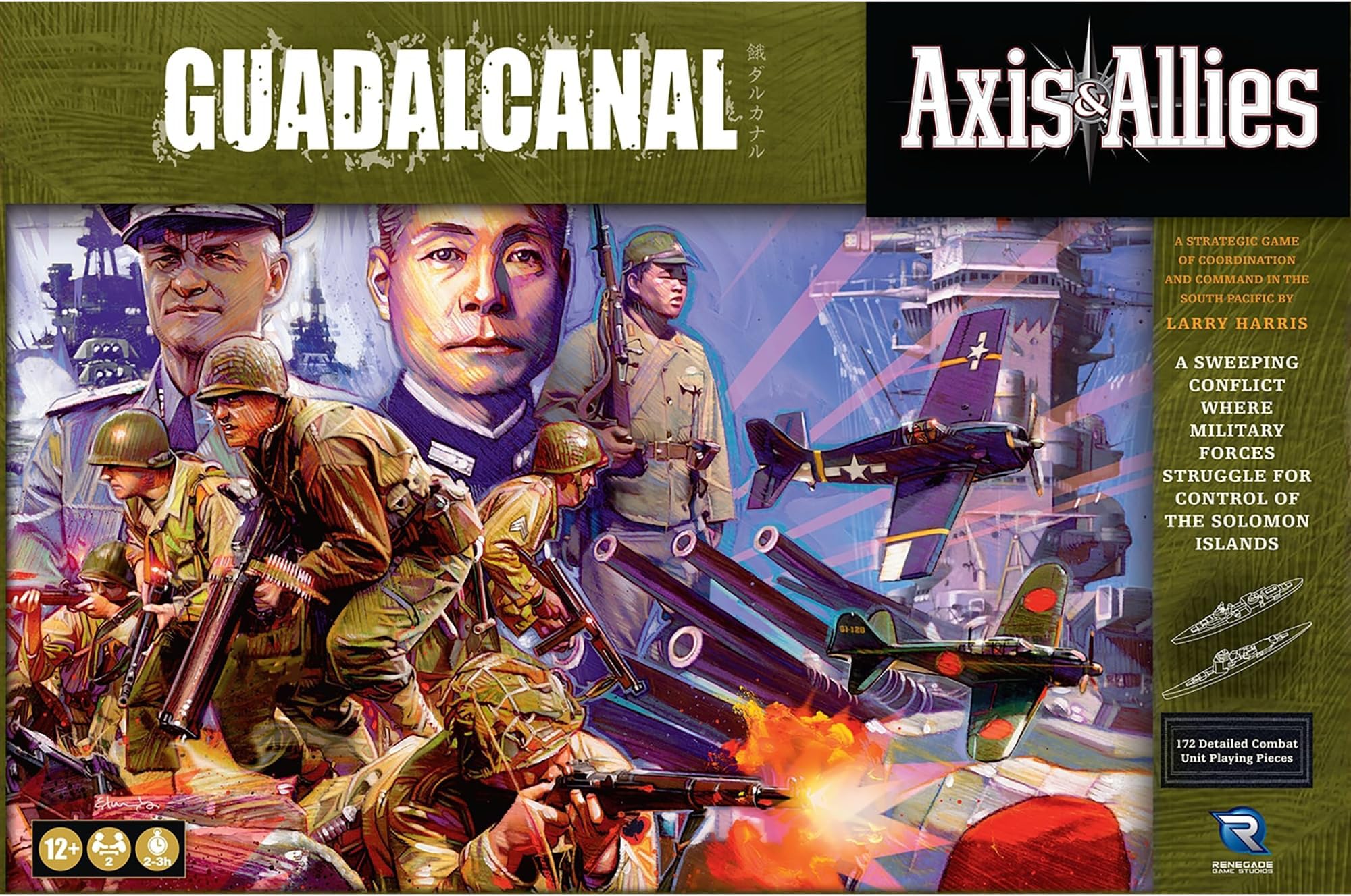 Renegade Game Studios Axis & Allies: Guadalcanal