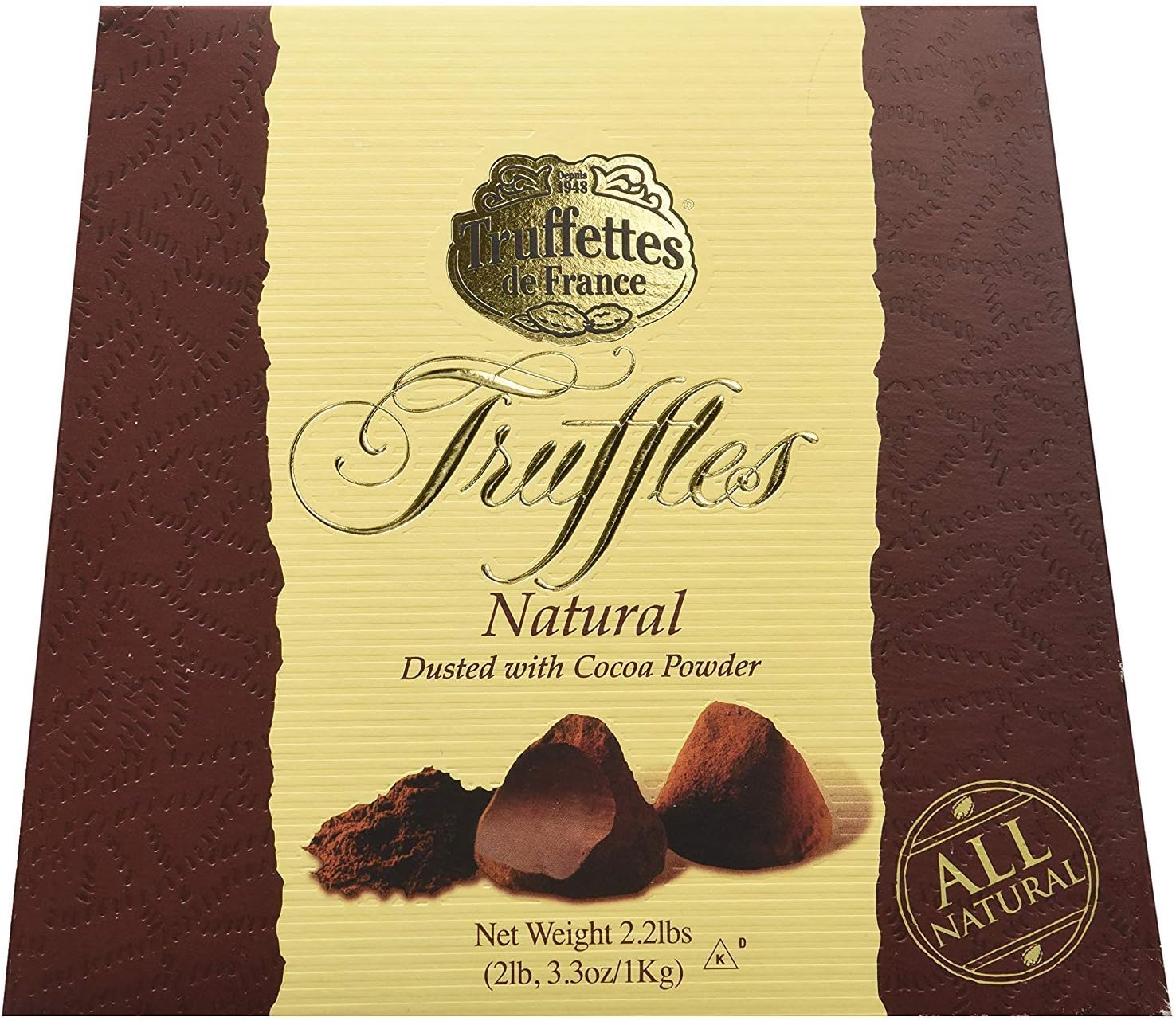Trader Joe's Cocoa Truffles 8.8oz (Pack of 2) Gourmet