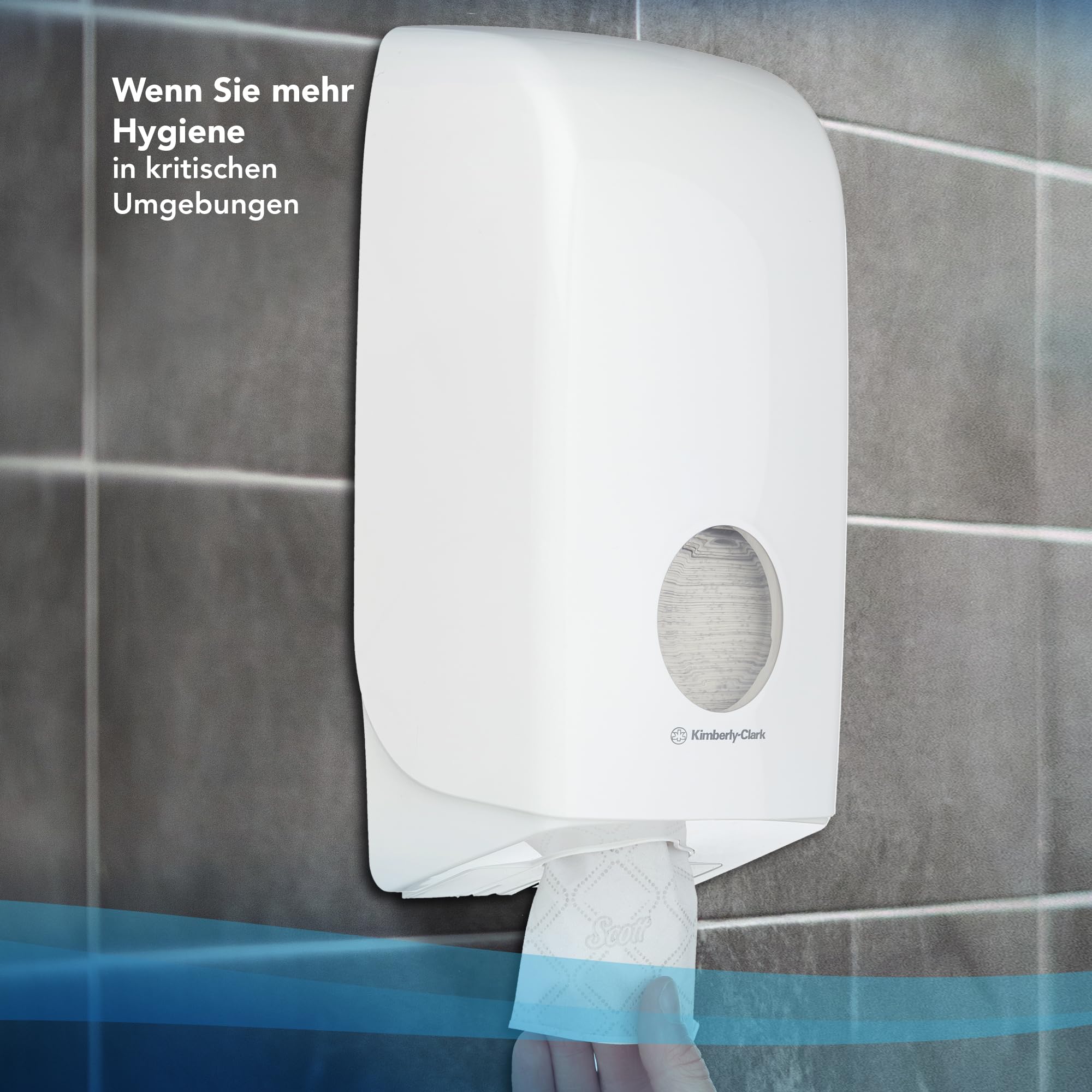 Scott Control Einzelblatt-Toilettenpapier 8509, 2-lagiges, FSC-zertifiziertes Toilettenpapier für eine umweltbewusste Hygiene, 36 Packungen x 220 (insg. 7.920 Blätter)