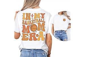 Comfort Colors Personalized In My Basketball Mom Era Sweatshirt