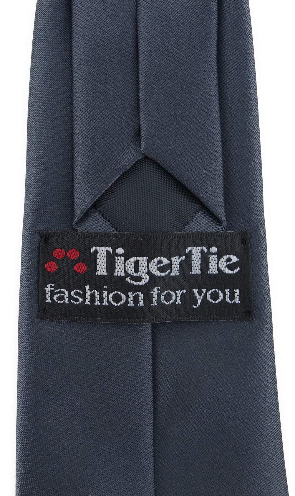 TigerTie Cravate unie pour enfant - Prénouée avec élastique.