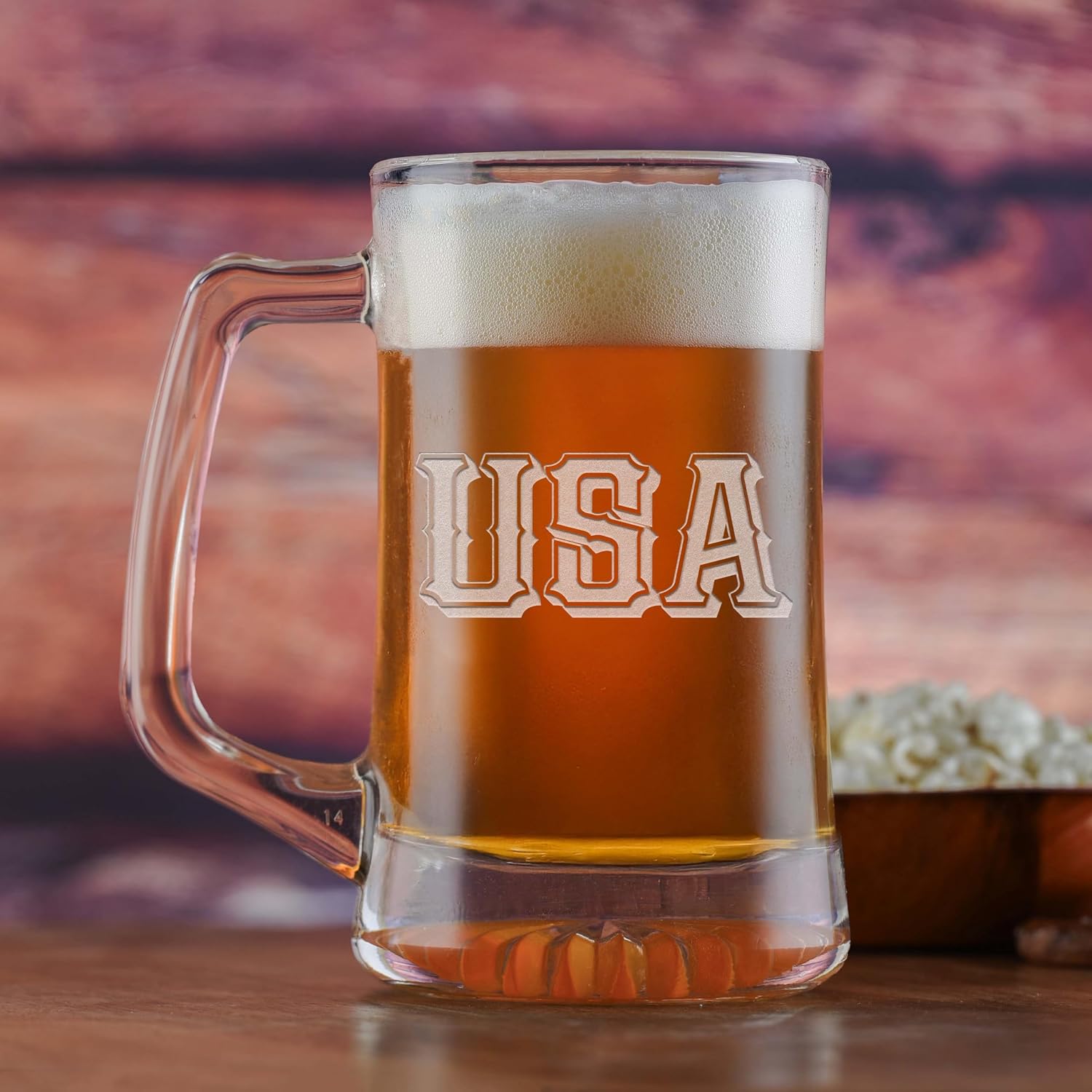 USA Pride Beer Mug (Set of 4)