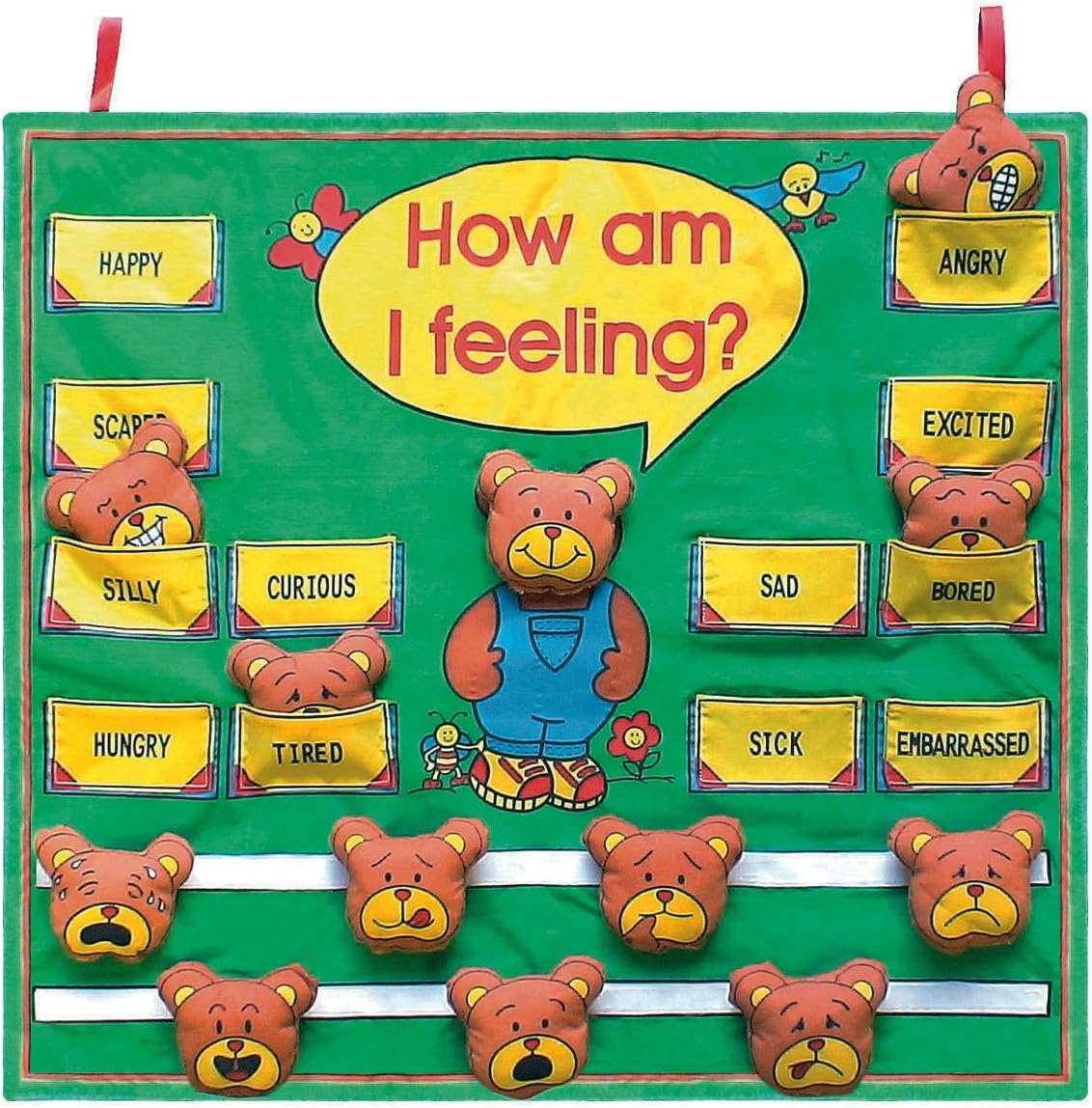 Get Ready Kids Feelings Wall Chart, Green