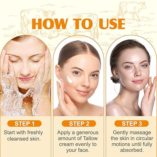 Miniatura 7 de Sarga de ternera para la piel, humectante facial de caldo, hierba orgánica con acabado de hierba y bálsamo de miel profundamente hidratante para