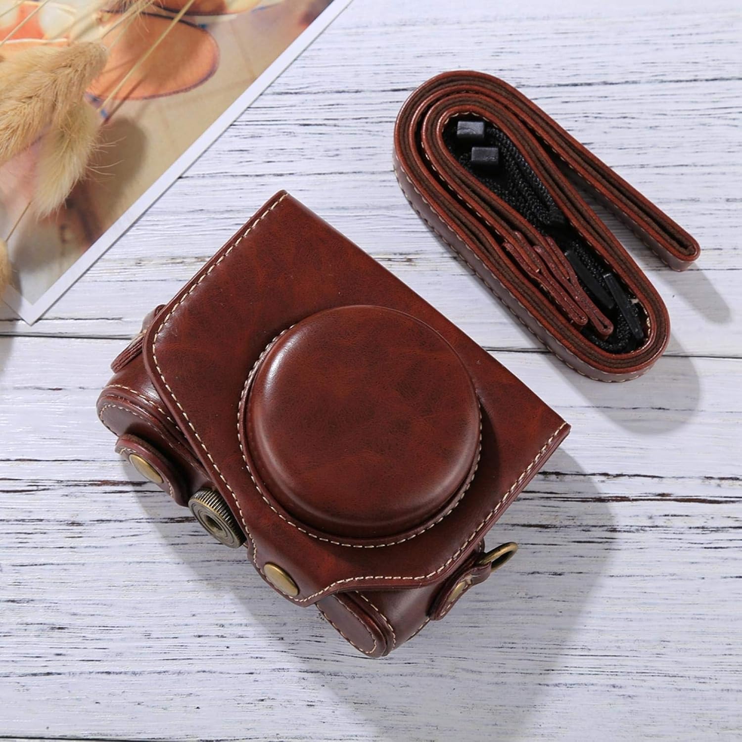 LIAOTIAN Camera Bag Accessories Full Body Camera PU Leather Camera Case