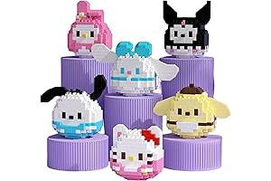Fzjjyanan Cinnamoroll Lego Kawaii Mini Building Blocks
