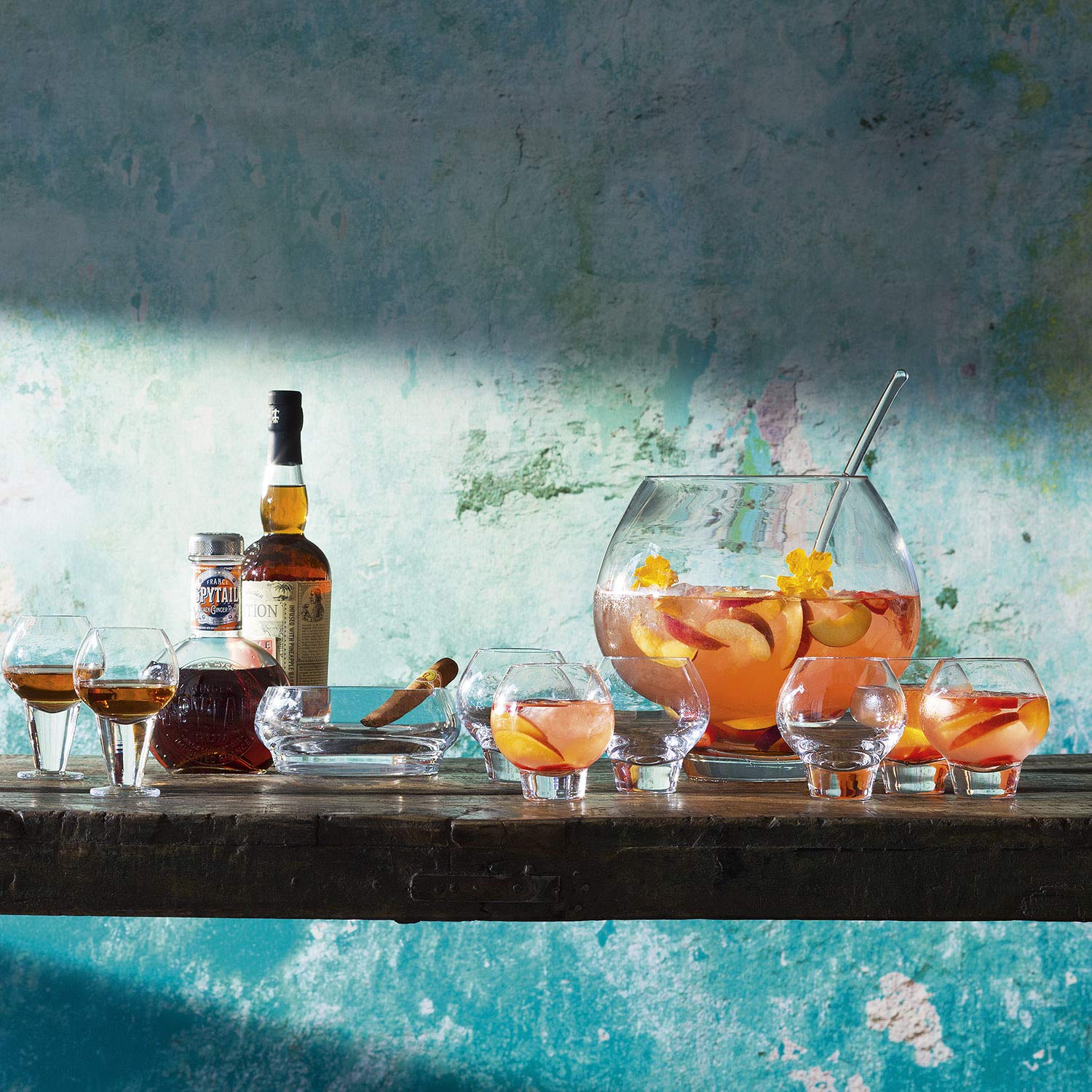LSA International G1570-00-301 Rum Bowl-Set, glas, Transparent