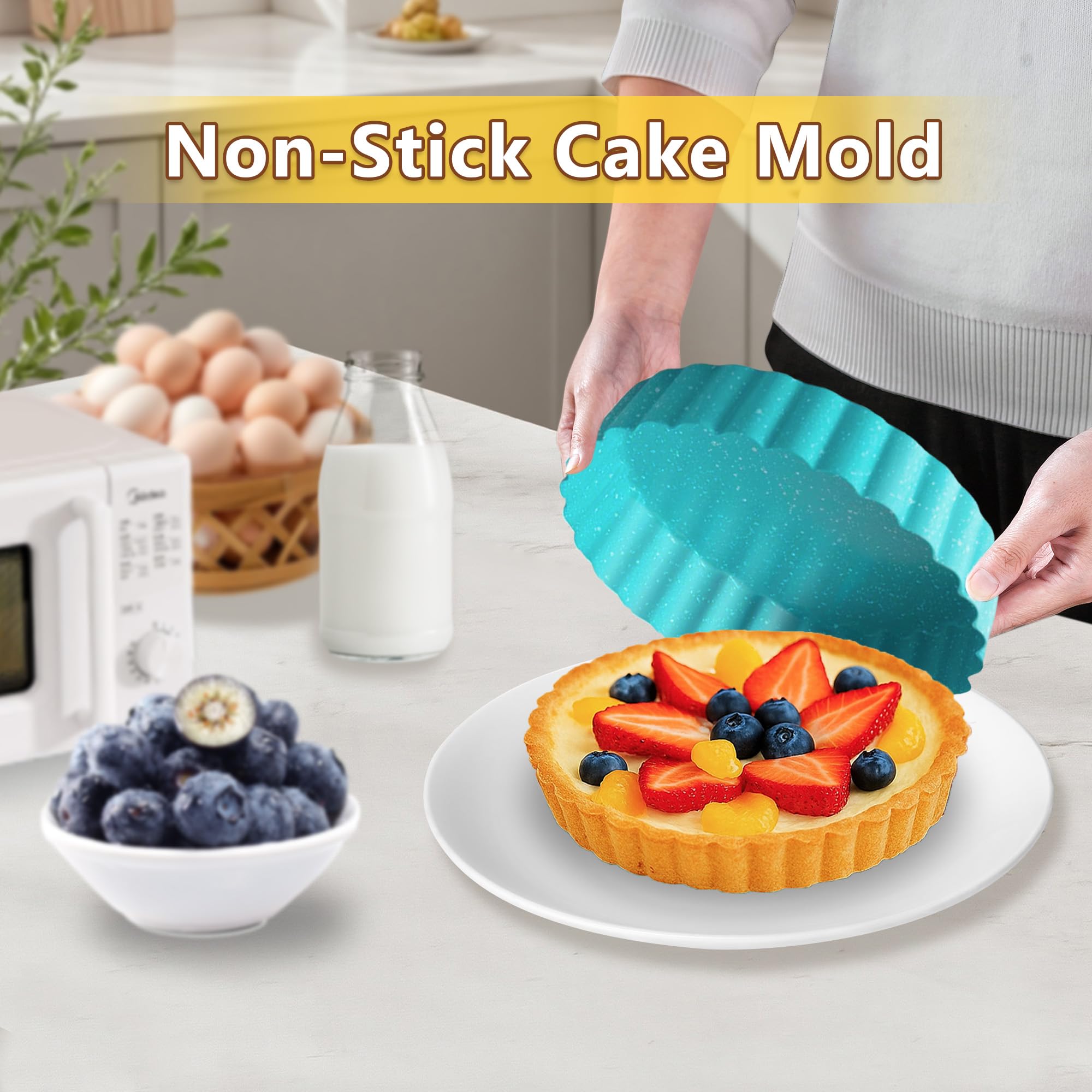 Pirottini Forno Congelatore 150 Pirottini Muffin Alluminio GBACHOOSE - Stampi Rotondi 9x4x5.6cm Per Forno Vaschette Per Muffin