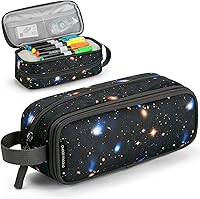 Vista 21 de Choco Mocha Estuche de lápices para niños, estuche de lápices con cremallera suave para niños, estuche de lápices para niños para la escuela, bolsa