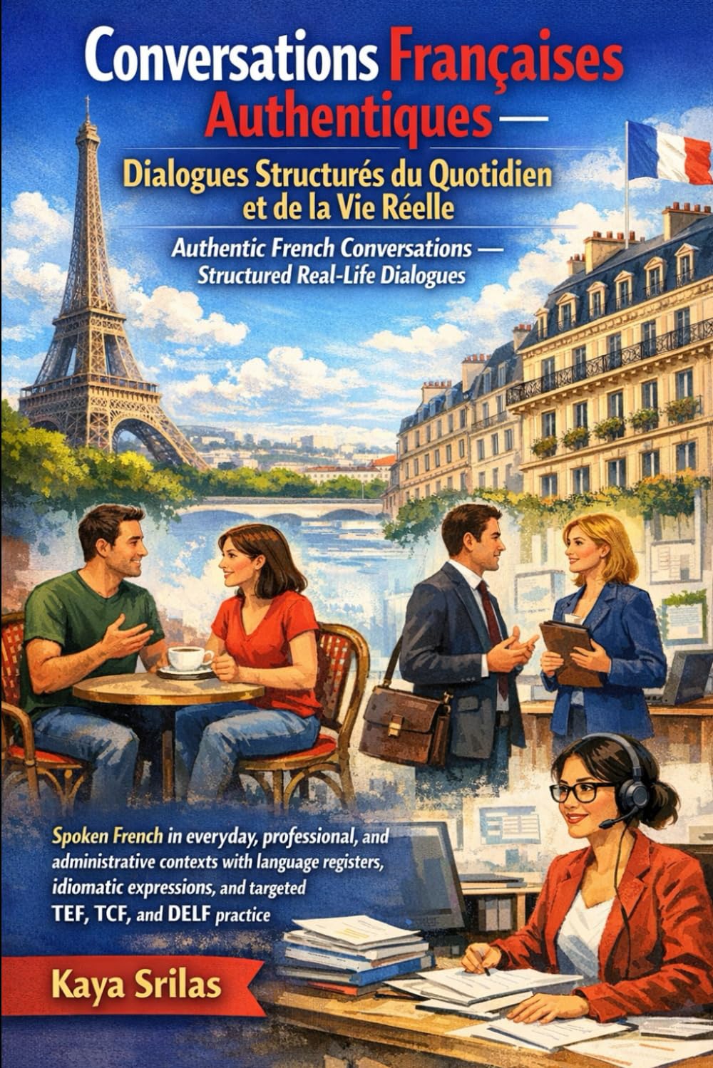 Conversations Françaises Authentiques — Dialogues Structurés du Quotidien et de la Vie Réelle / Authentic French Conversations — Structured Real-Life ... TEF, TCF et DELF (French Mastery Pathway)