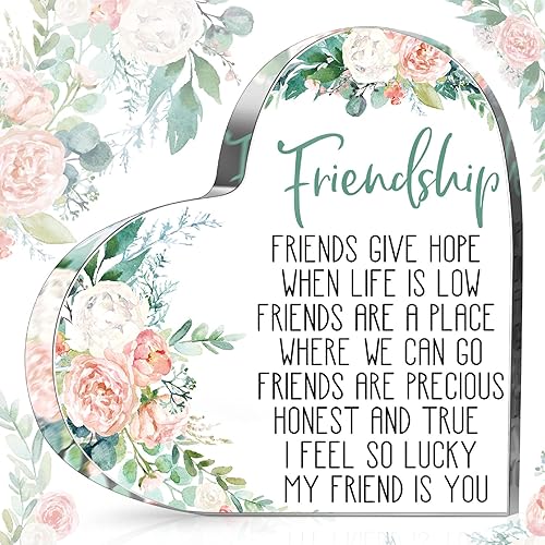 Vista 32 de Spiareal Regalo para amigas, amistad, mujeres, amigas, amistad, cumpleaños, alegría, corazón, mariposa, recuerdo, pisapapeles, para el hogar