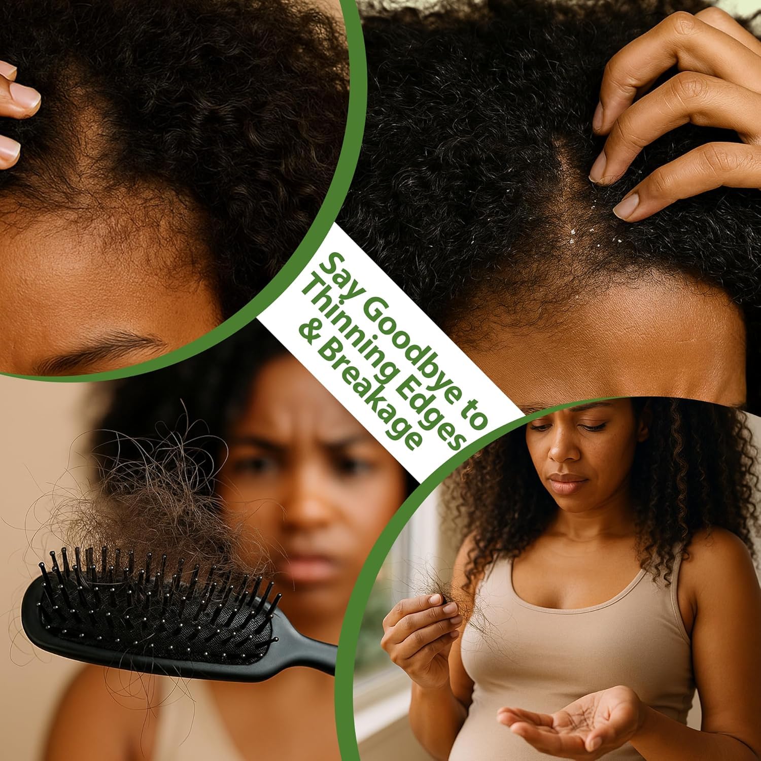 Lifewithqueenp Hair Care Growth Oil, Ayurvedic Hair Growth Oil, Lightweight Natural Herbs Scalp Oils for All Hair Types (1) - Image 4