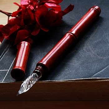 フランス製アンティーク　天使と花々の筆記用具セット フランス製アンティーク 天使と花々の筆記用具セット