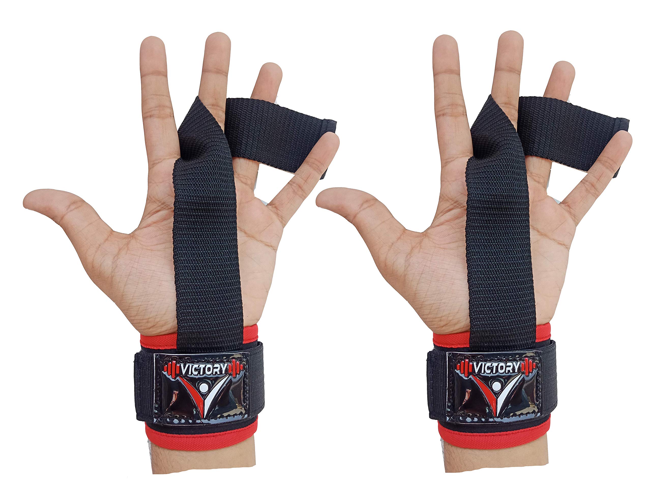 Victory India Best Weight Lifting Straps (1 Pair) #Men, Women # Black (R.S) (B089FMH4ZT) Amazon Price History, Amazon Price Tracker