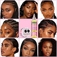 Vista 7 de Cera de Control de Bordes de Fijación Fuerte, Gel de Peinado No Graso para Cabello, Cera de Bordes Sin Descamación, Control de Bordes para Cabello