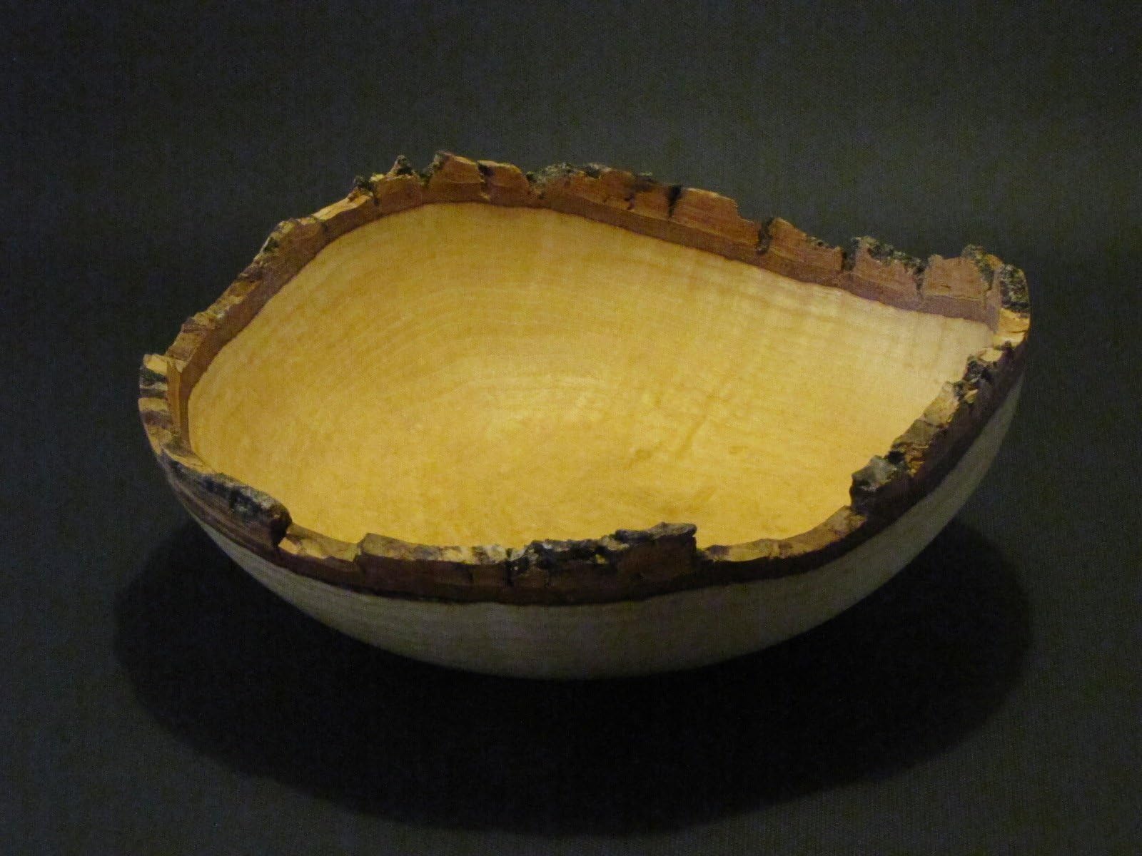 Natural Edge Ash Bowl