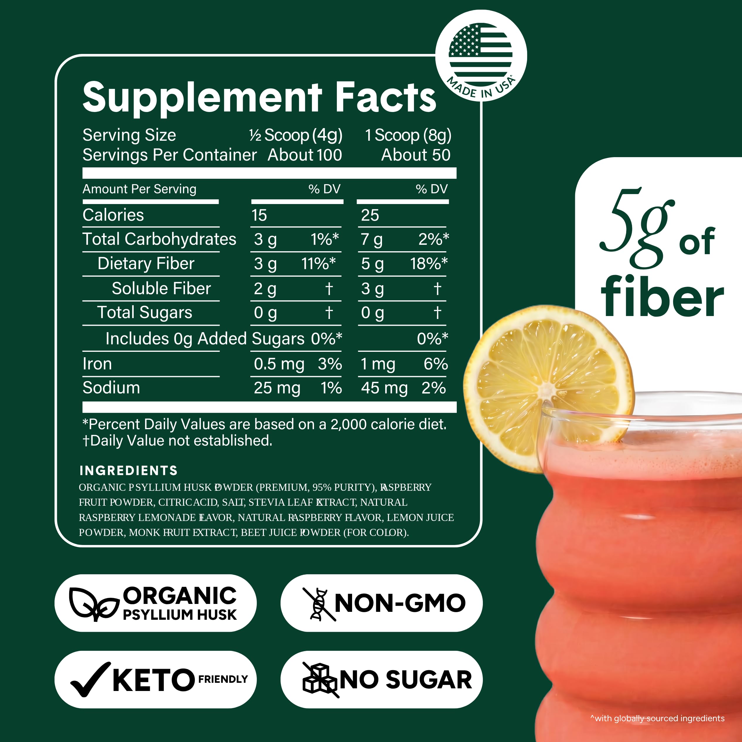 Bellway Super Fiber + Fruit, Organic Psyllium Husk Powder, Sugar-Free — Amazon image 7