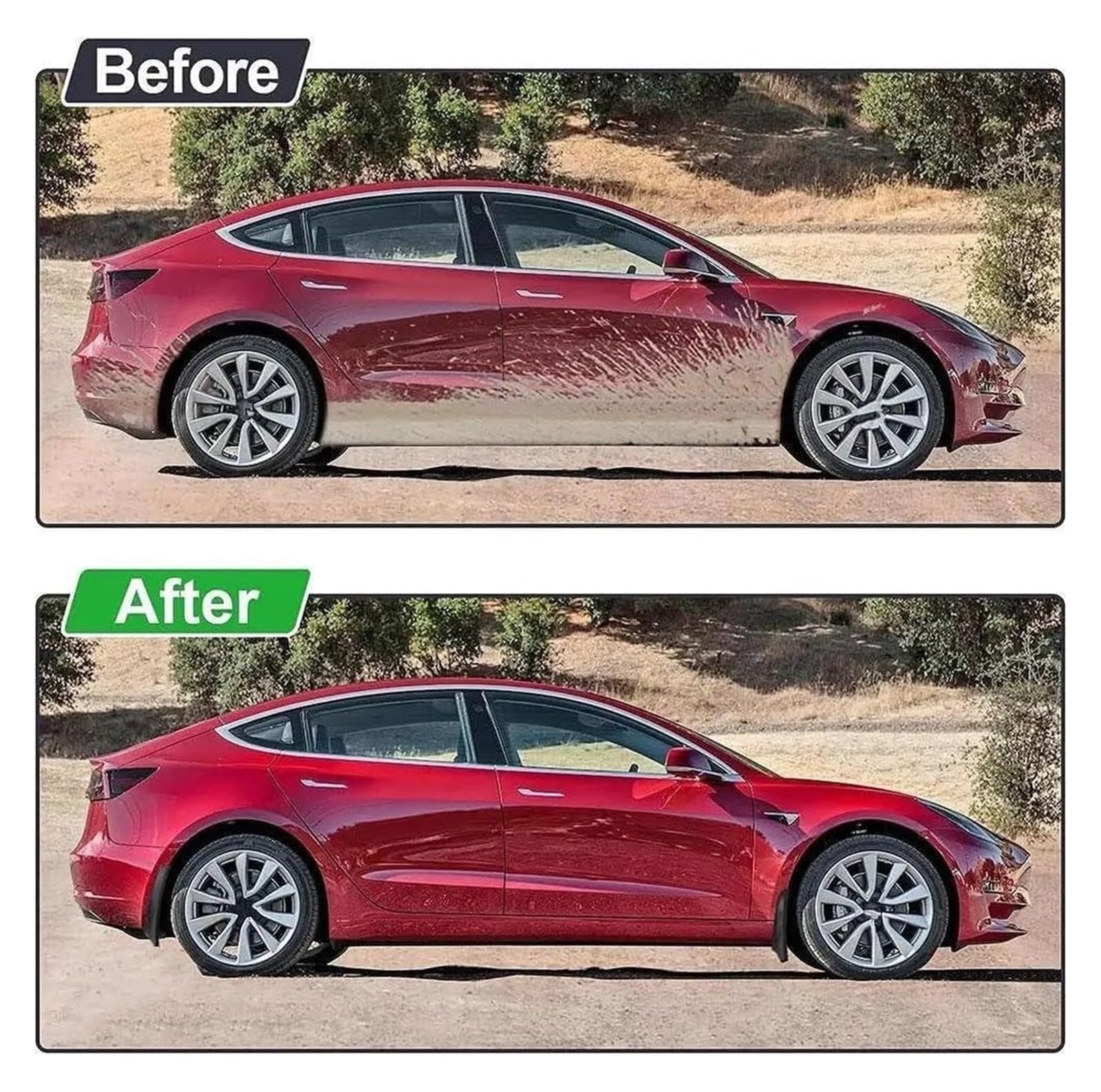 Für Modell 3 Highland 2024 Zubehör Kunststoff Kotflügel Anti-Schnee Anti-Sand Splash Guard Protector Vordere Und Hintere Kotflügel