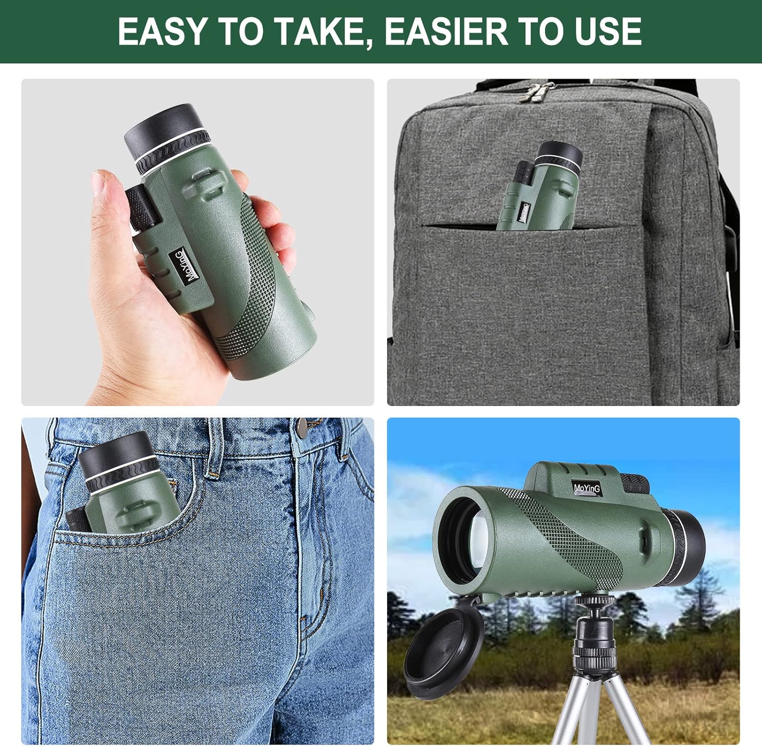 80x100 HD Monocular Telescope for Adults High Sri Lanka Ubuy