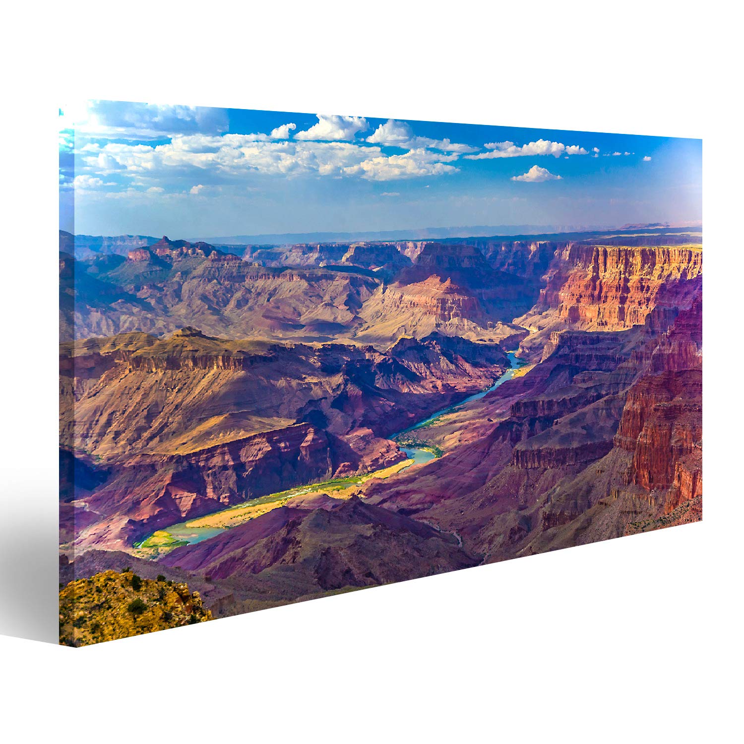 Tableau sur toile grand format pour masquer un mur vide