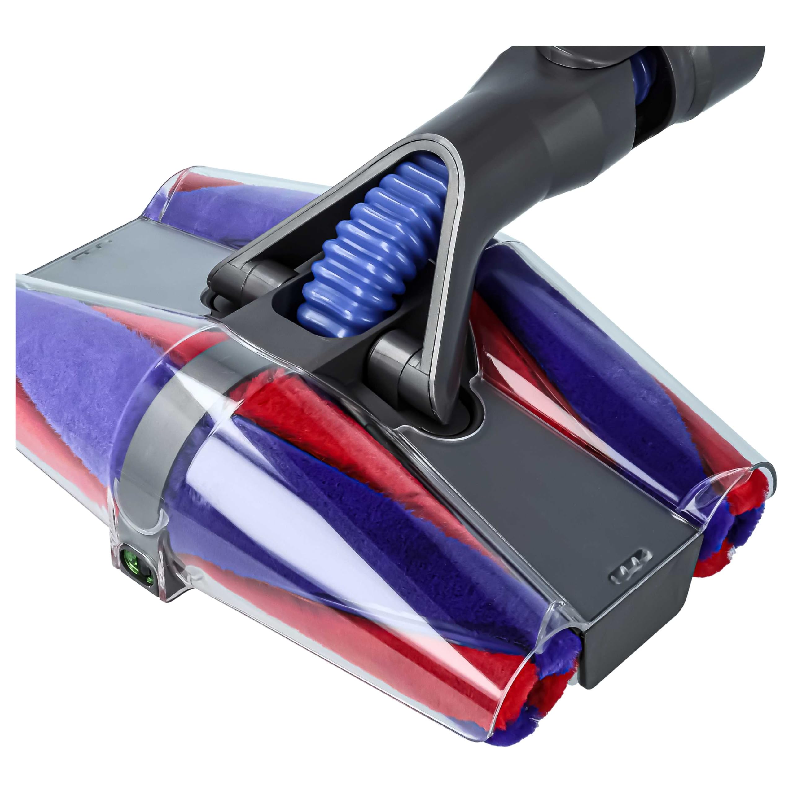 vhbw Staubbürste Möbelbürste kompatibel mit Dyson V12 | V7, V8, V11, V15, V16 Staubsauger mit Rundanschluss 35 mm - 23,2cm