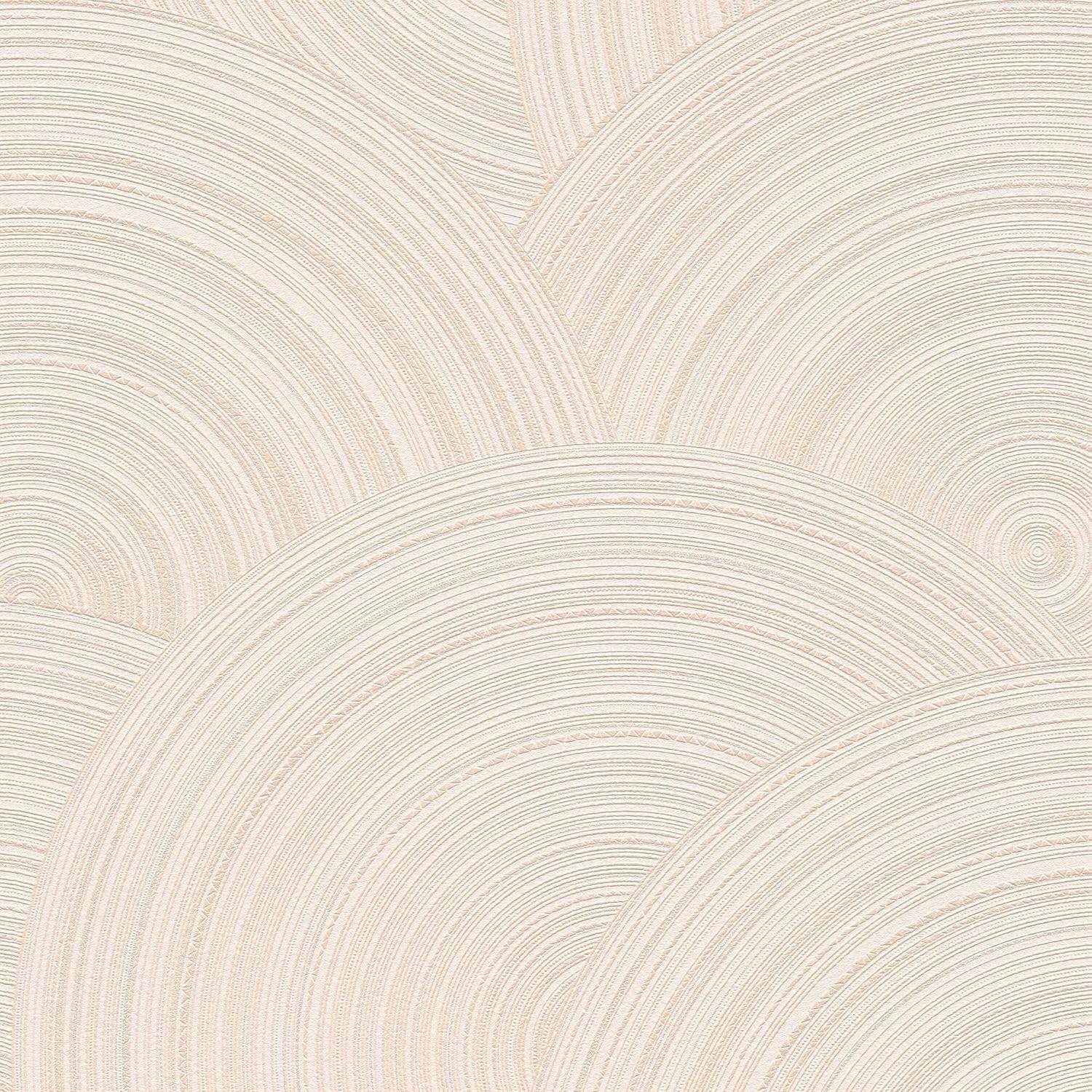 Papel pintado gráfico Profhome 386962-GU rosa tejido no tejido de 5,33 m2