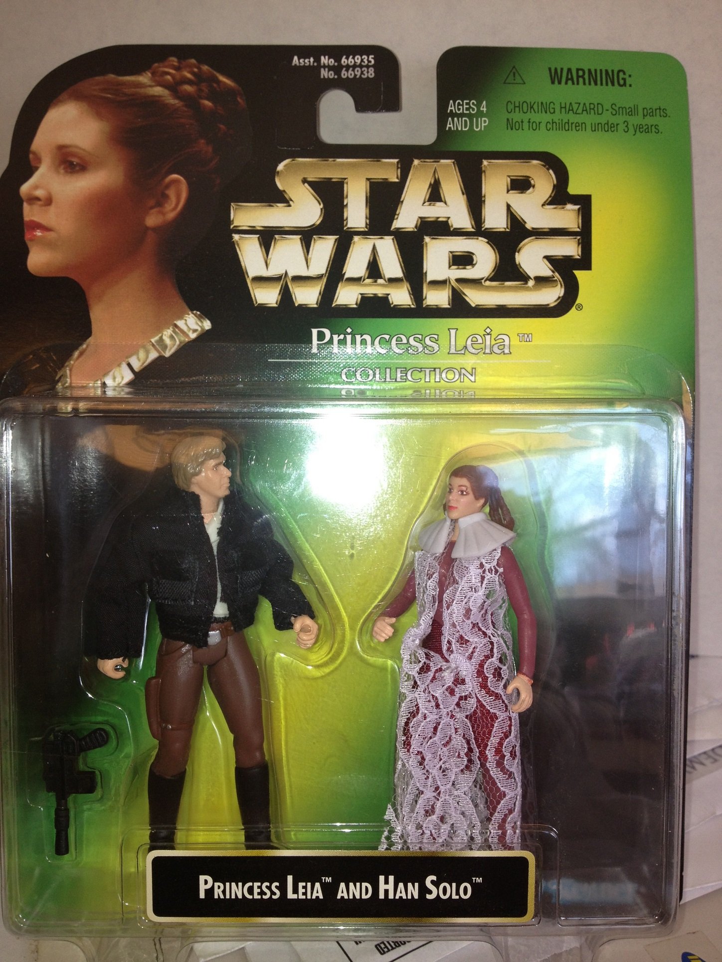 Amazon.com: Kenner Princess Leia Collection Princess Leia and Han Solo
