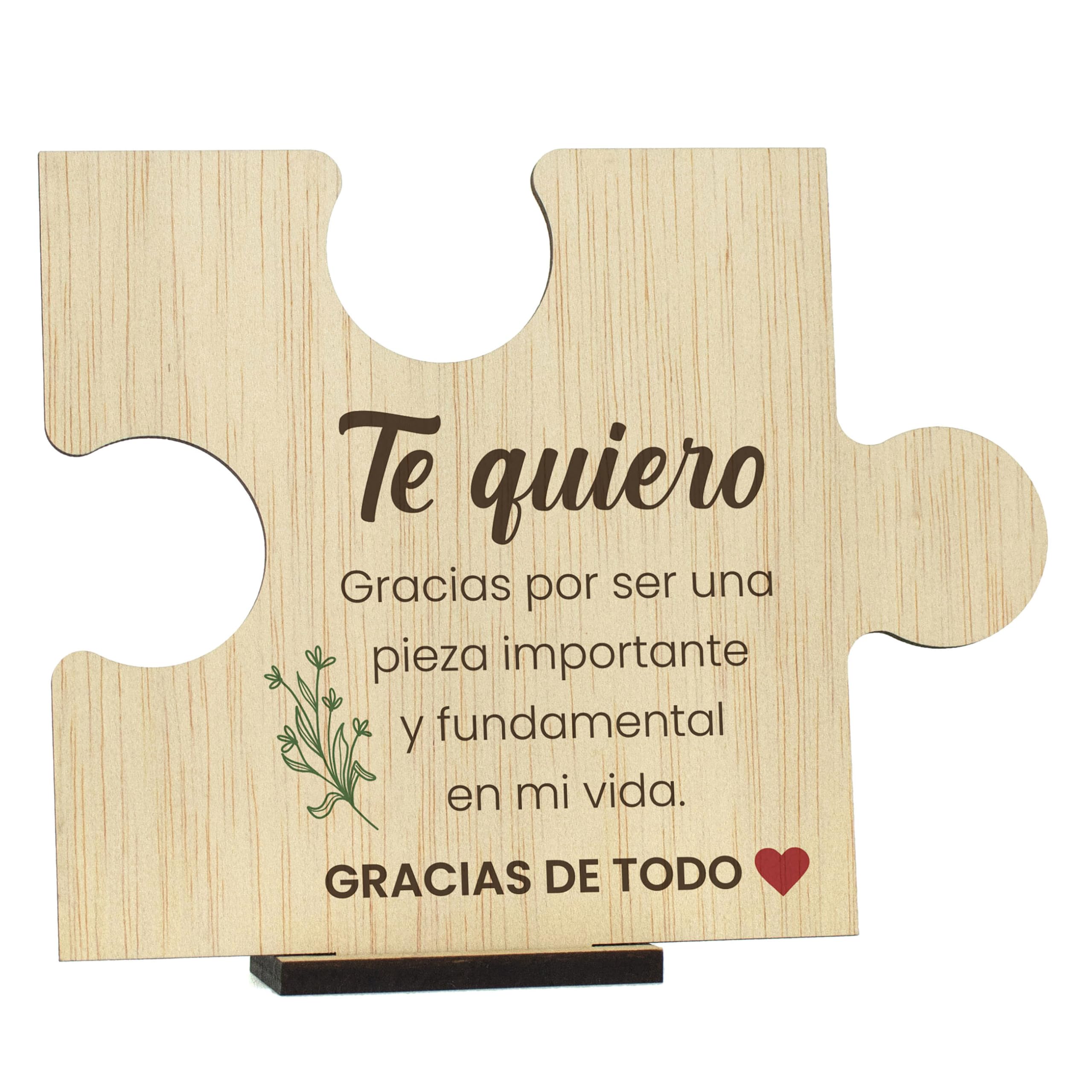 CONTRAXT Tarjetas Felicitación San Valentín madera. Regalos aniversario pareja cartas amor para mi novio novia tortolitos postal san valentin tarjeta hombre mujer (Parejas)