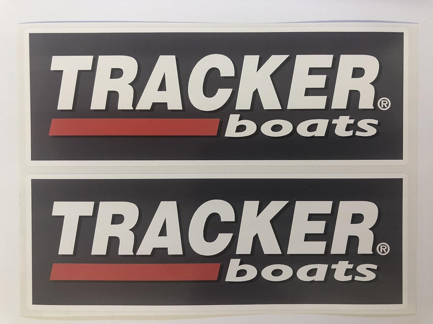 2 Tracker Boats Decals Sports & Outdoors