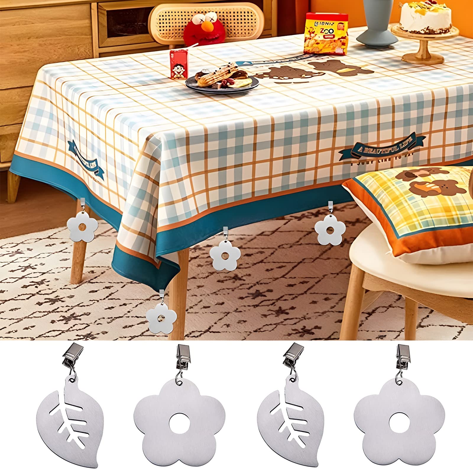 TUZHE 8 Pièces Poids Pour Nappe De Table Exterieur Magnétique