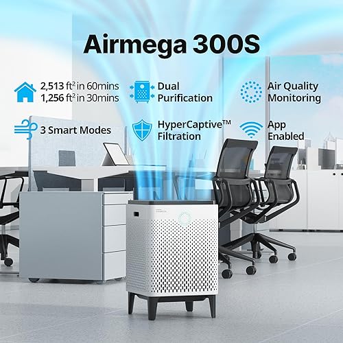 Miniatura 2 de La aplicación más inteligente que permite purificar el aire AIRMEGA 300S