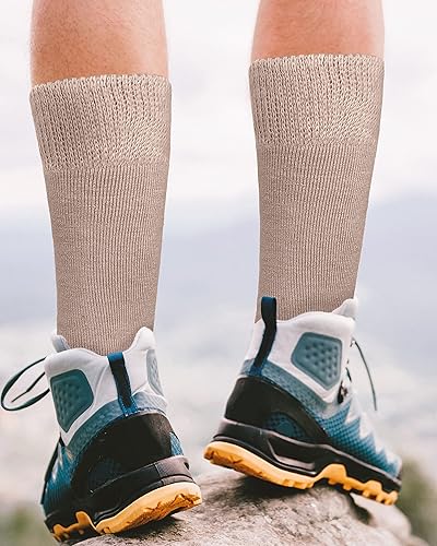 Miniatura 2 de TINKUY PERU - Calcetines de senderismo cálidos, calcetines térmicos de invierno de lana de alpaca para bebé