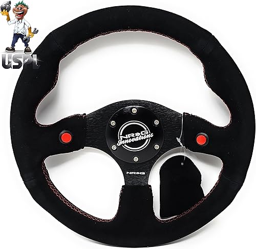 New NRG Innovations - Volante de la serie reforzada RST-007S + ambientador de laboratorio de rendimiento estadounidense