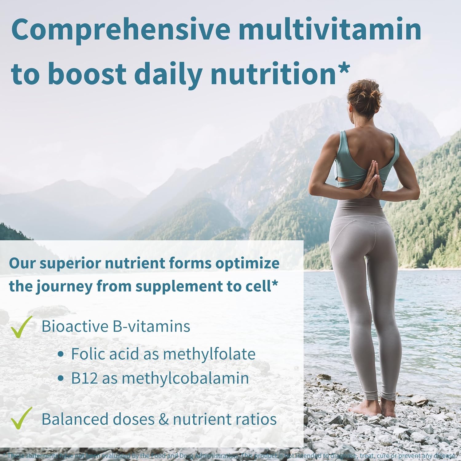 Igennus High Potency Methylated Multivitamin for Women, Pure & Clean Ingredients, MTHFR Supplement with Active B-Vitamins, Vitamin K2 MK7, Gentle Iron, Sustained Released, Non-GMO & Halal, 180 Tablets