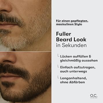 O.C. HAIRCARE Root Powder for Hair Thickening for Women & Men - for Secret Heads Parting & Hairline - Recommended by Leading Salons - 9 Colours - Resistant Hair Powder (Medium Brown)