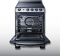 Vista 4 de Summit REX2451SSRT - Horno eléctrico liso de 24 pulgadas, horno grande de 2.9 pies cúbicos, ADA Complaint, acero inoxidable