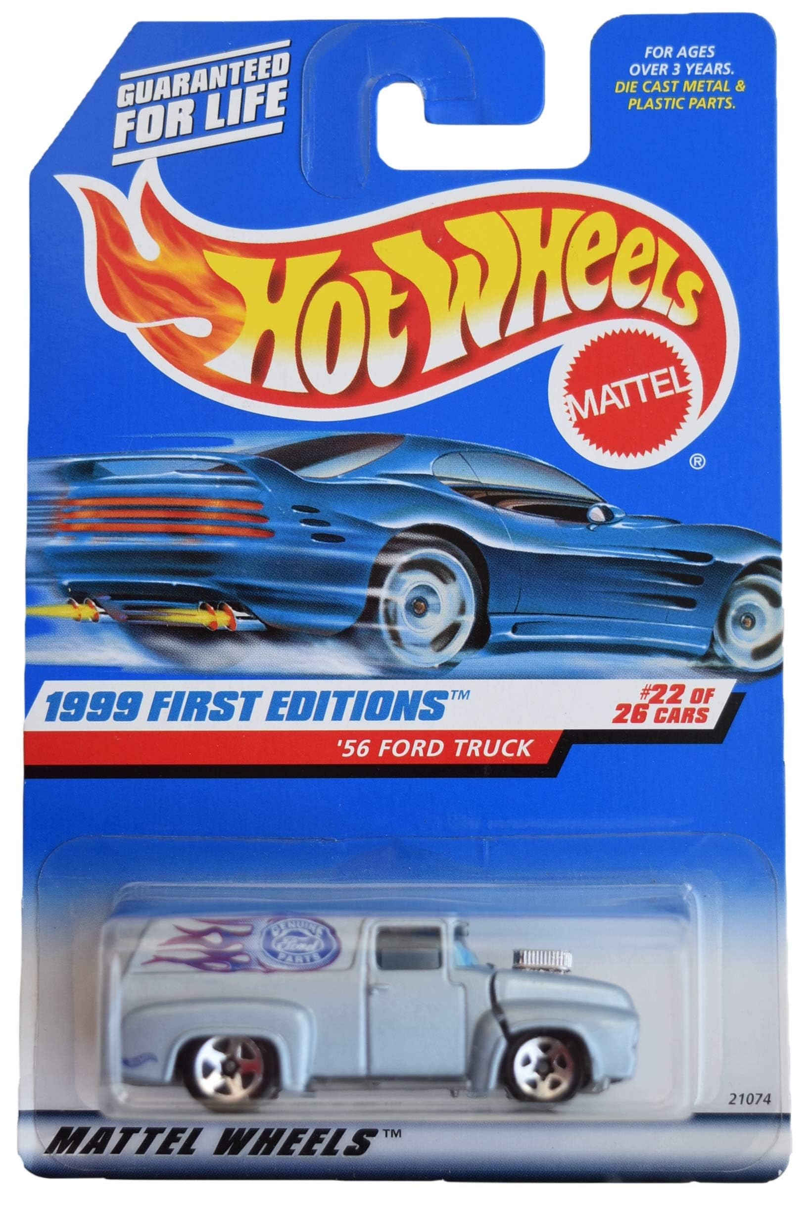 Amazon.com: Hot Wheels '56 Ford Truck, 1999 First Editions 22/26