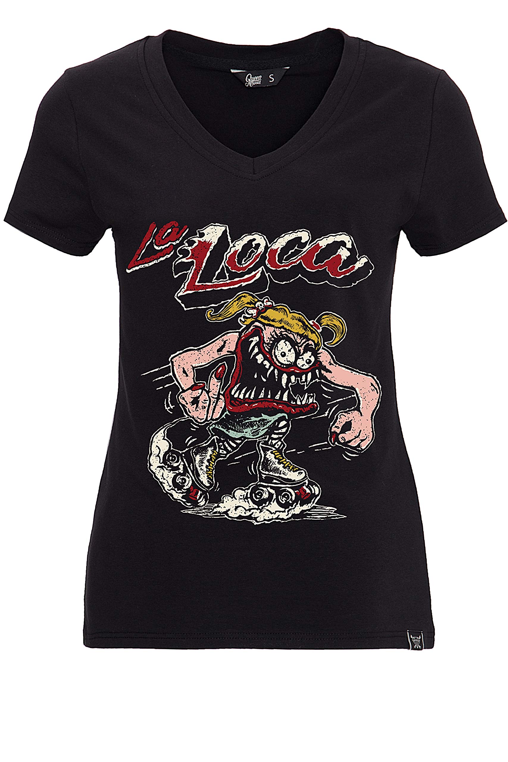 Queen Kerosin Women's La Loca T-Shirt