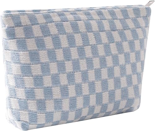 Miniatura 35 de Bolsas de cosméticos para mujer, bolsa de cosméticos de pana, bolsas estéticas para mujer, bolsos de mano, bolsos de mano con puntos sonrientes