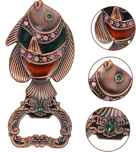 Miniatura 2 de MAGICLULU Abridor de botellas Removedor de tapas Abrebotellas decorativo Abrebotellas Animal Llavero Abrebotellas de cerveza Imán Abrelatas de