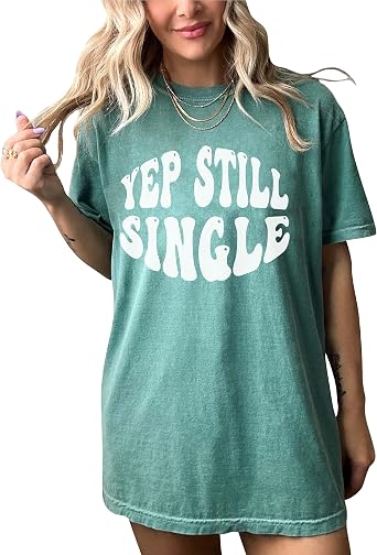 Single and Sassy Shirt Awareness Day Valentine Shirts Women Valentines Day Outfits Single Girl Tshirt