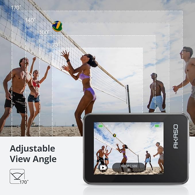 AKASO Brave 7 Cámara Deportiva 4K WiFi miniatura 6