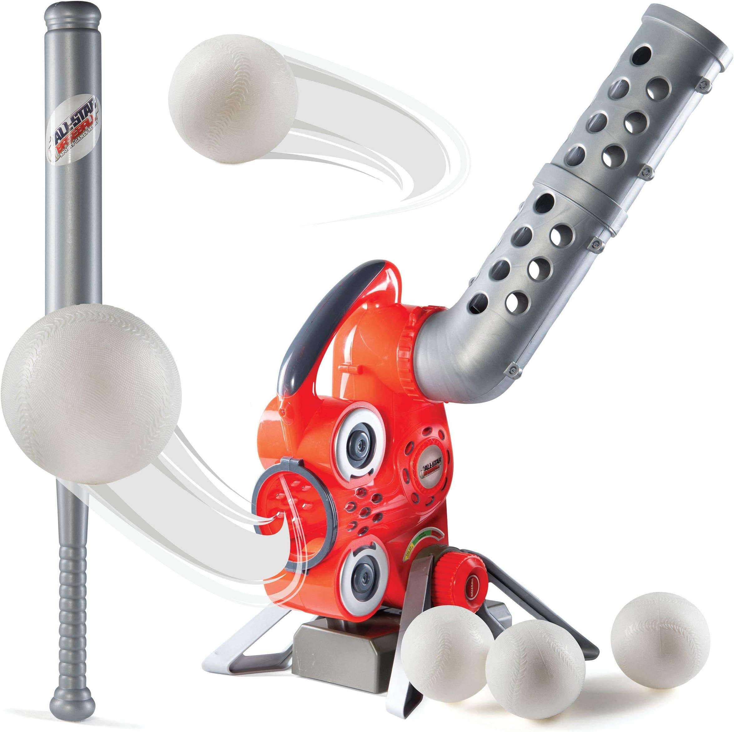 plastic ball pitching machine