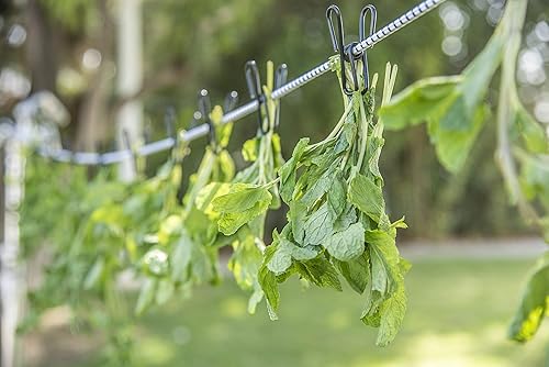 Miniatura 6 de SE 10' Cordón de secado elástico con clips resistentes a la intemperie