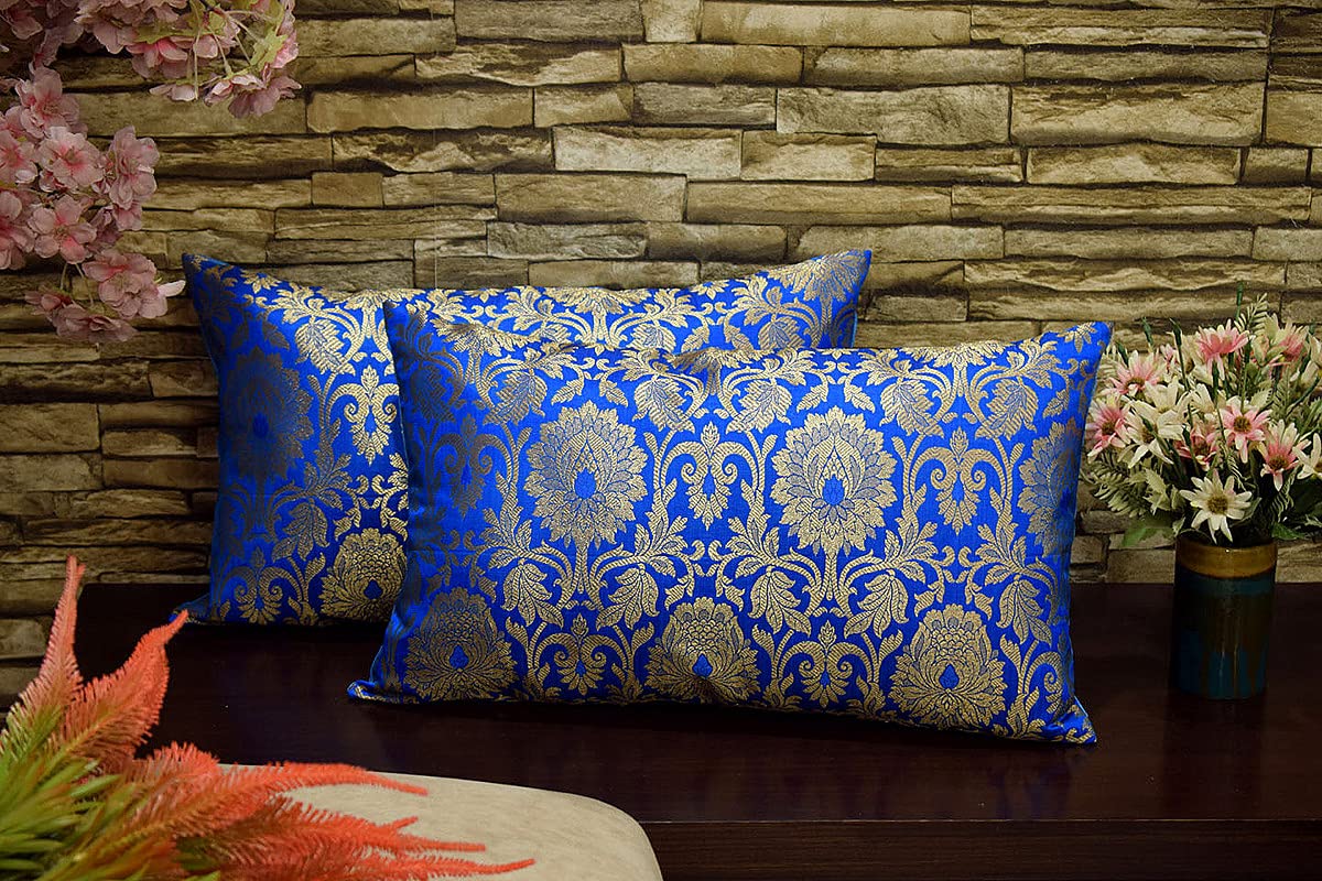 See full amazon price history chart for Royal DecoFurnishing Brocade Silk Mughal Banarasi Floral Rectangular Cushion Covers (Firozi & Golden, 12"x 20" inches, 30x50Cms) - Set of 2 Royal DecoFurnishing Brocade Silk Mughal Banarasi Floral Rectangular Cushion Covers (Firozi & Golden, 12"x 20" inches, 30x50Cms) - Set of 2 (B093ZVXK5Z) Amazon Price History, Amazon Price Tracker