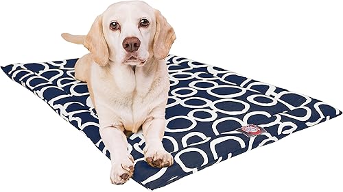 Miniatura 10 de Majestic Pet Products - Tapete para cama de perro de 30 pulgadas, color amarillo fusión Negro -,Gris,Marrón mocha,Azul marino,Amarillo