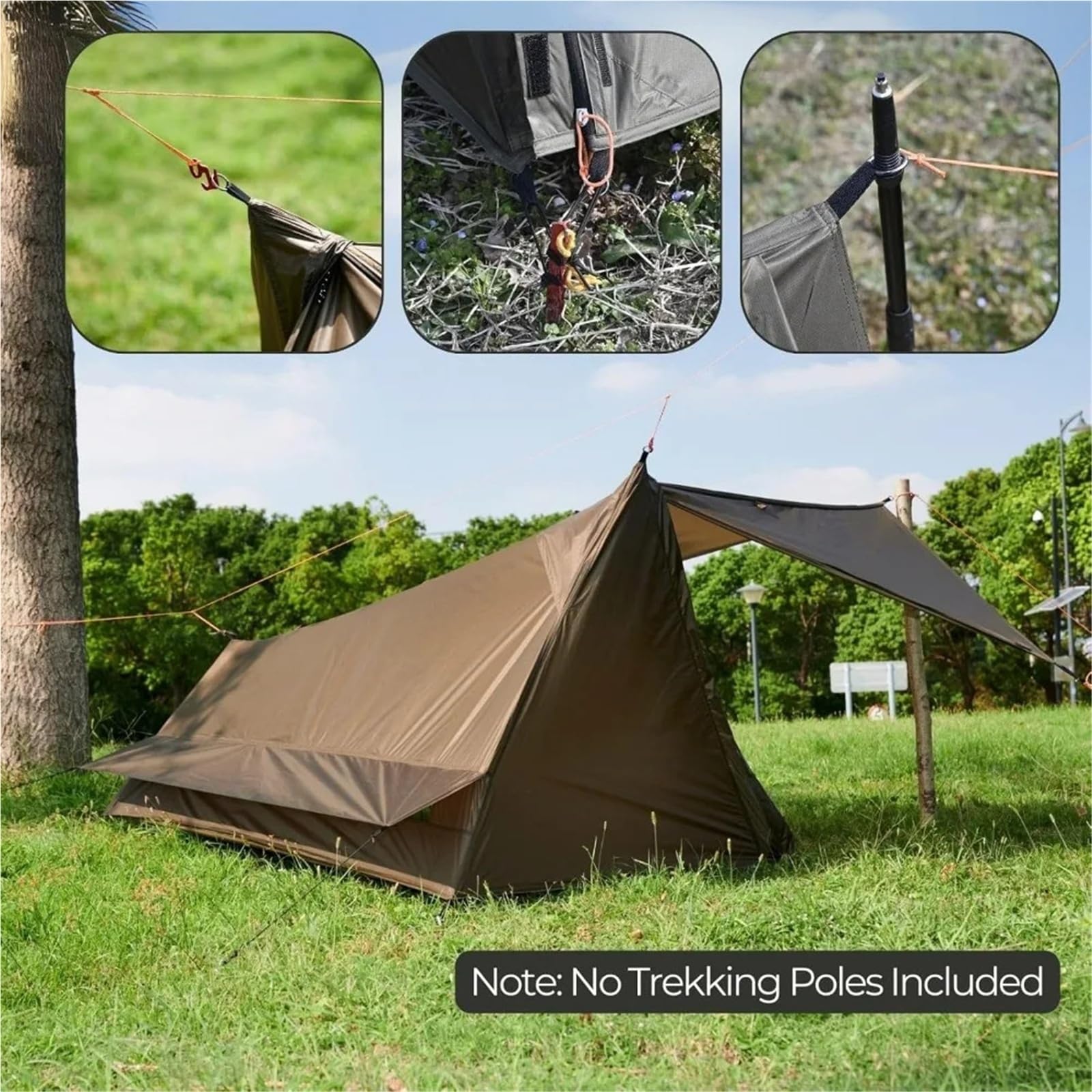 Ultralight 1-Person Bivy Tent – Waterproof Silnylon Shelter for Camping, Backpacking & Hiking : Sports & Outdoors